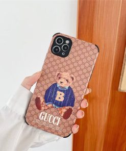 iphone13pro/13pro max スマホケース gucci クマ iphone12/12mini/11 ケース 衝撃 に 強い グッチ風 アイフォンxs/xr 保護カバー カップル ブランド iphonese 第二世代ケース 芸能人 2021