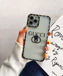 iphone13pro/12pro max ケース 透明 かわいい gucci風 iphone12/11プロ クリアカバー ペア グッチ新作 iphonexs max/xr/se2 ケース パロディ 激安