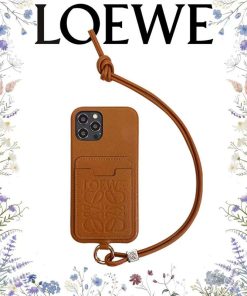 iphone13/13mini/13pro max ケース ロエベ iphone12/12pro ケース 首掛け loewe風 iphone11 ケース カード 収納 ブランド 携帯ケース iphoneSE2/x/xr ライチレザー 2022新作