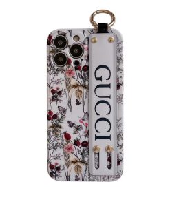 iphone13/12 ケース 花 柄 ブランド gucci風 iphone13pro maxケース ベルト付き 派手カワ iphone11/xs/xr tpuケース 大人女子 グッチ アイフォン12pro 携帯ケース 海外セレブ愛用