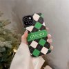 グッチ iphone13/13pro/13pro maxケース チェック柄 おしゃれ iphone12pro/12 カバー 緑 赤 gucci風 アイフォン11/xs max/xr tpuカバー ペア 大人 衝撃に強い