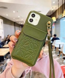 ロエベ iphone14/14pro max/13pro スマホケース ショルダー 韓国 アイフォン12pro max/11pro カバー 背面収納 ブランド LOEWE iphone12 レザー ケース 可愛い iphonexs max/8plus 携帯ケース おすすめ