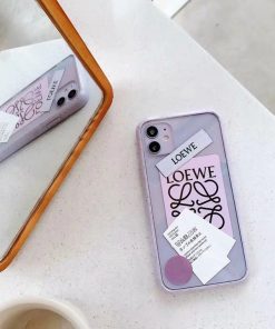 ロエベ iphone13 透明 ケース 挟む LOEWE iphone12/12pro maxケース ステッカー ブランド iphone12pro/11pro max/se 携帯ケース クリア アレンジ アイフォンxs/xr/7/8 カバー 人気 女子 韓国