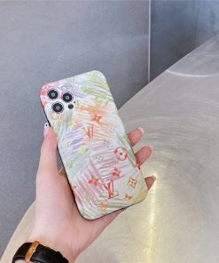 ルイ ヴィトン 風 スマホケース カラフル iphone12pro max ケース 人気 女子 高生 iphone12/11pro ケース 衝撃 に 強い かわいい VUTTION アイフォンxs/x 携帯カバー 海外セレブ 2021