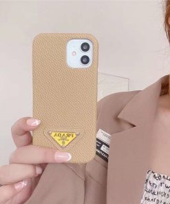 プラダ iphone13pro/13miniケース ブランド メンズ iphone12pro maxケース 編み風 prada スマホケース 11pro お揃い シンプル アイフォンxs max/xr/se2 ケース オシャレ